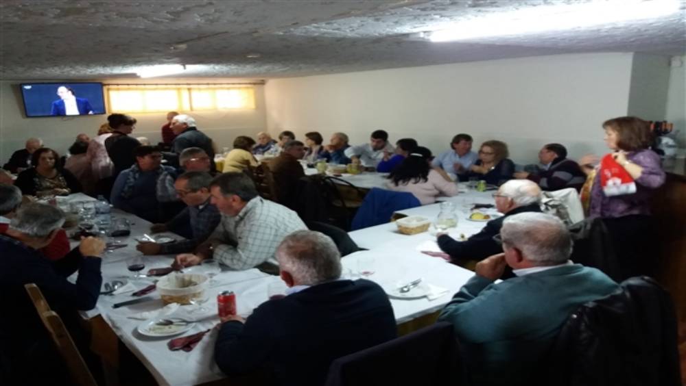 Almoço de natal do núcleo de braga